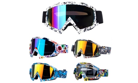 Anti Fog UV Protection Snowboard Ski Snow Goggles B