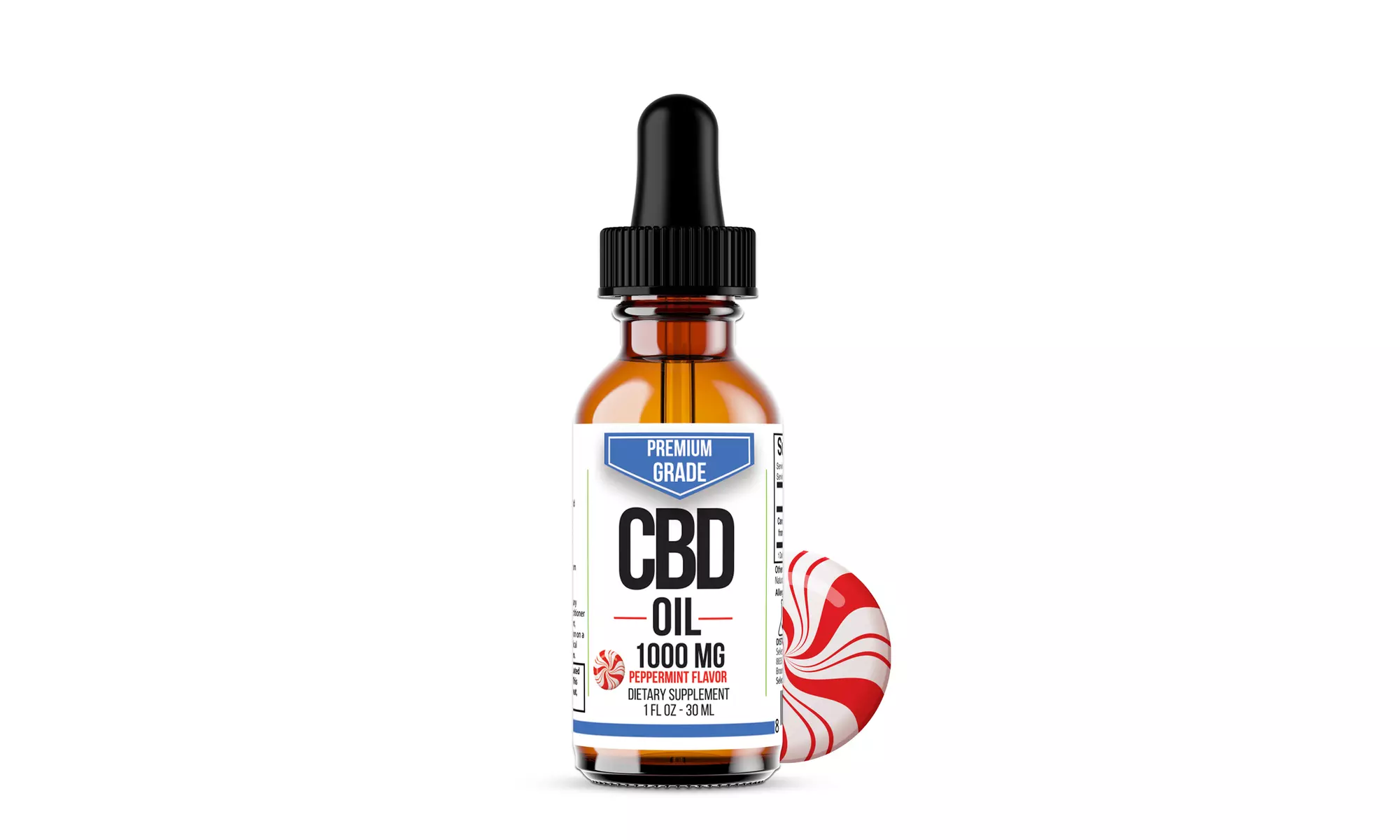 Premium CBD Oil from Select Organics, Various Flavors (500mg-3000mg)