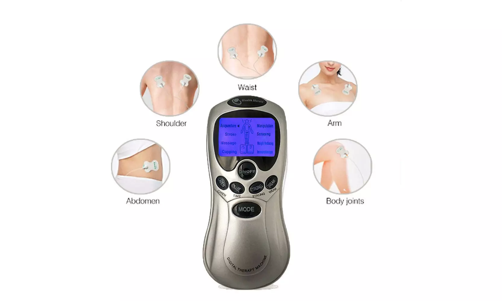 Digital Therapy Massager Slimming Pulse Muscle Relax Full Body Massage  - Primary Image