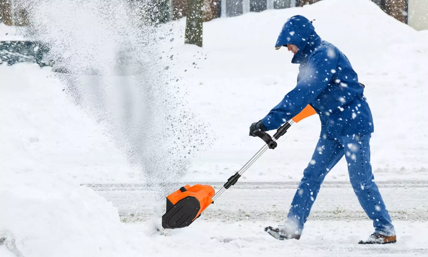 iMounTEK 21V Cordless Snow Shovel & Snow Thrower - 11 Inch