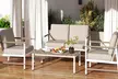 Costway Modern Bistro Set Set with Thick Cushions and Coffee Table  - Second Medium