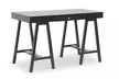 Arvada Dark-Brown Modern Writing Desk - Second Medium