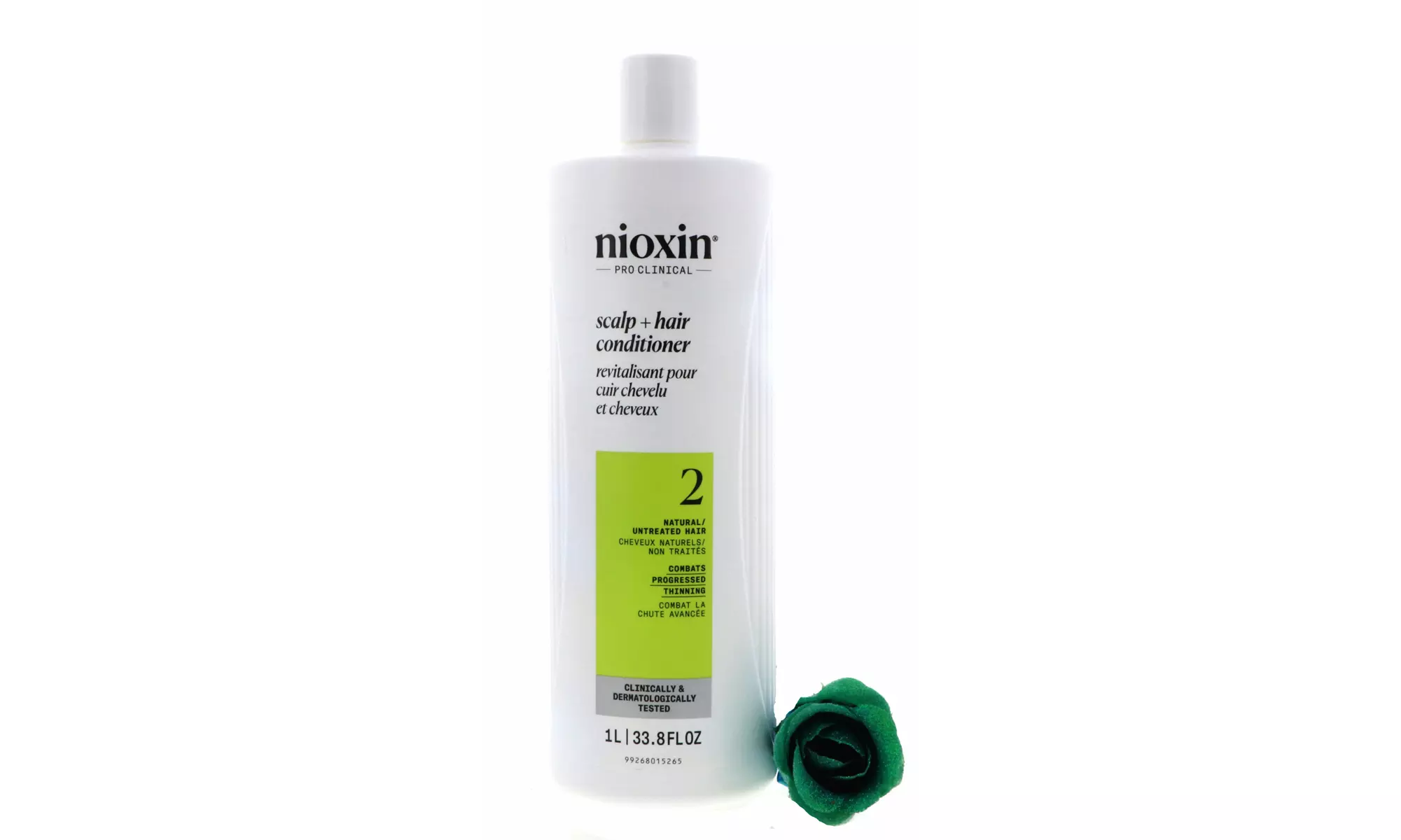 Nioxin Cleanser Shampoo and Scalp Therapy Conditioner Liter 33.8 oz Set Combo
