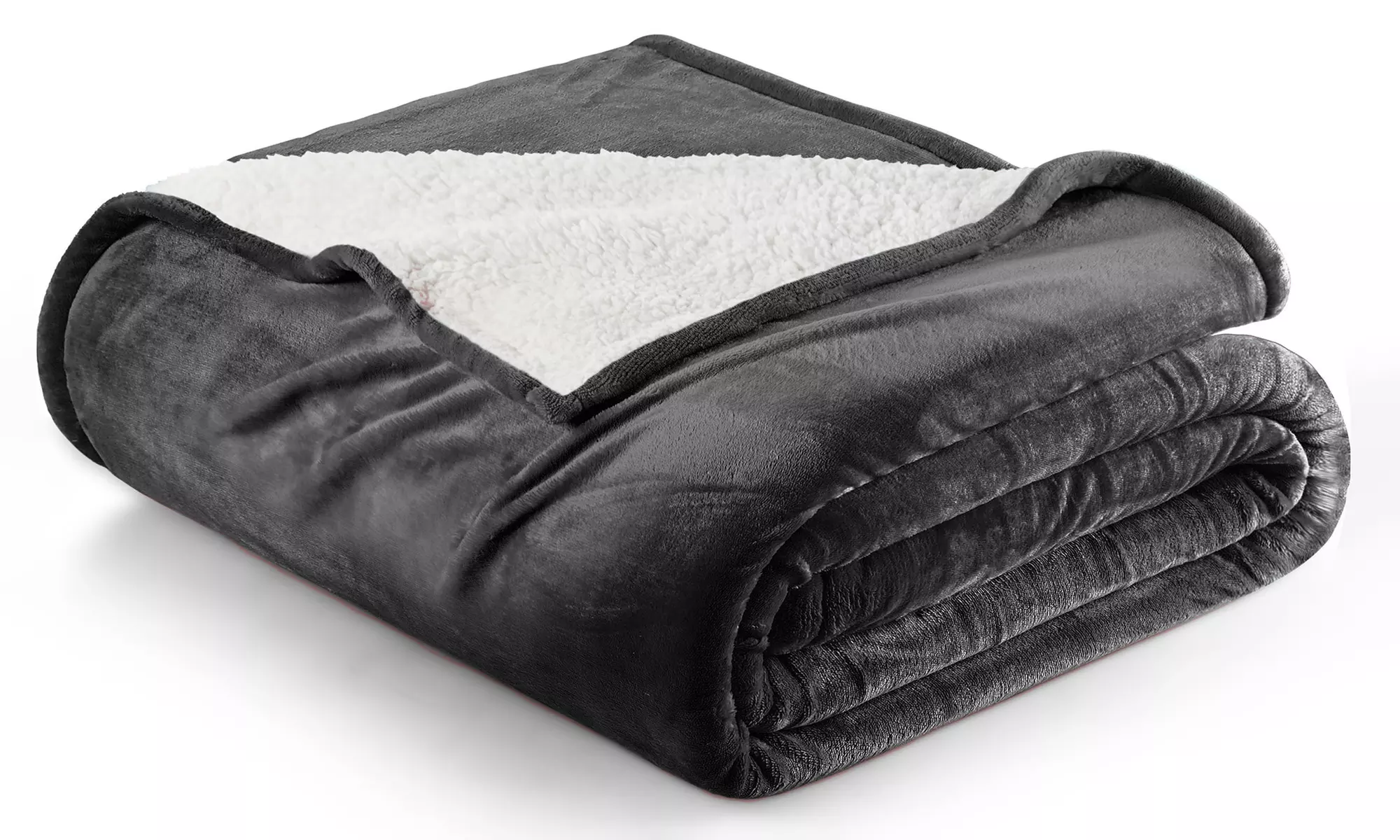 Ultra-Soft Velvet Plush Reversible Sherpa Blanket