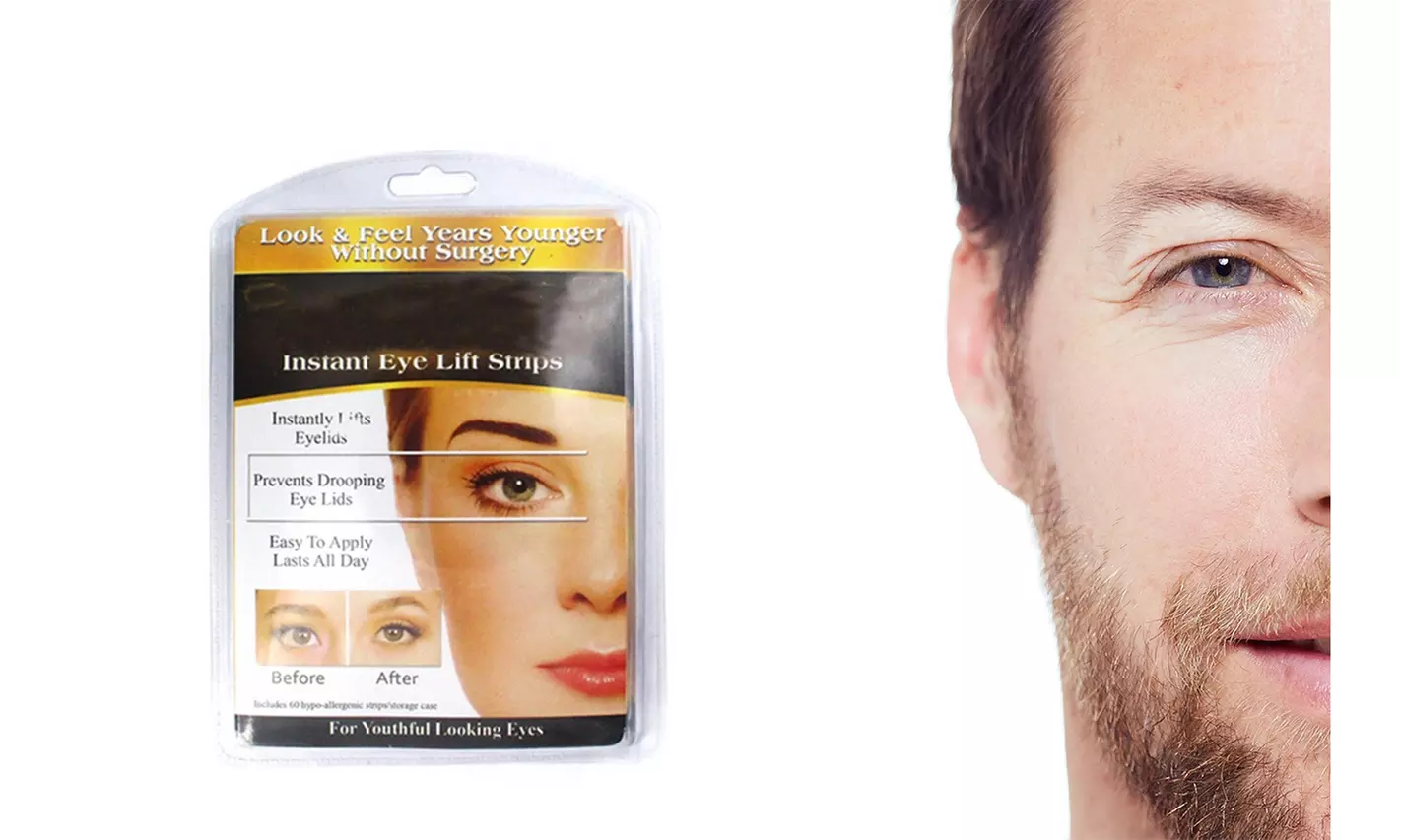  Invisible and Comfortable Eye Lift Strips For Daily Use - Primary Image
