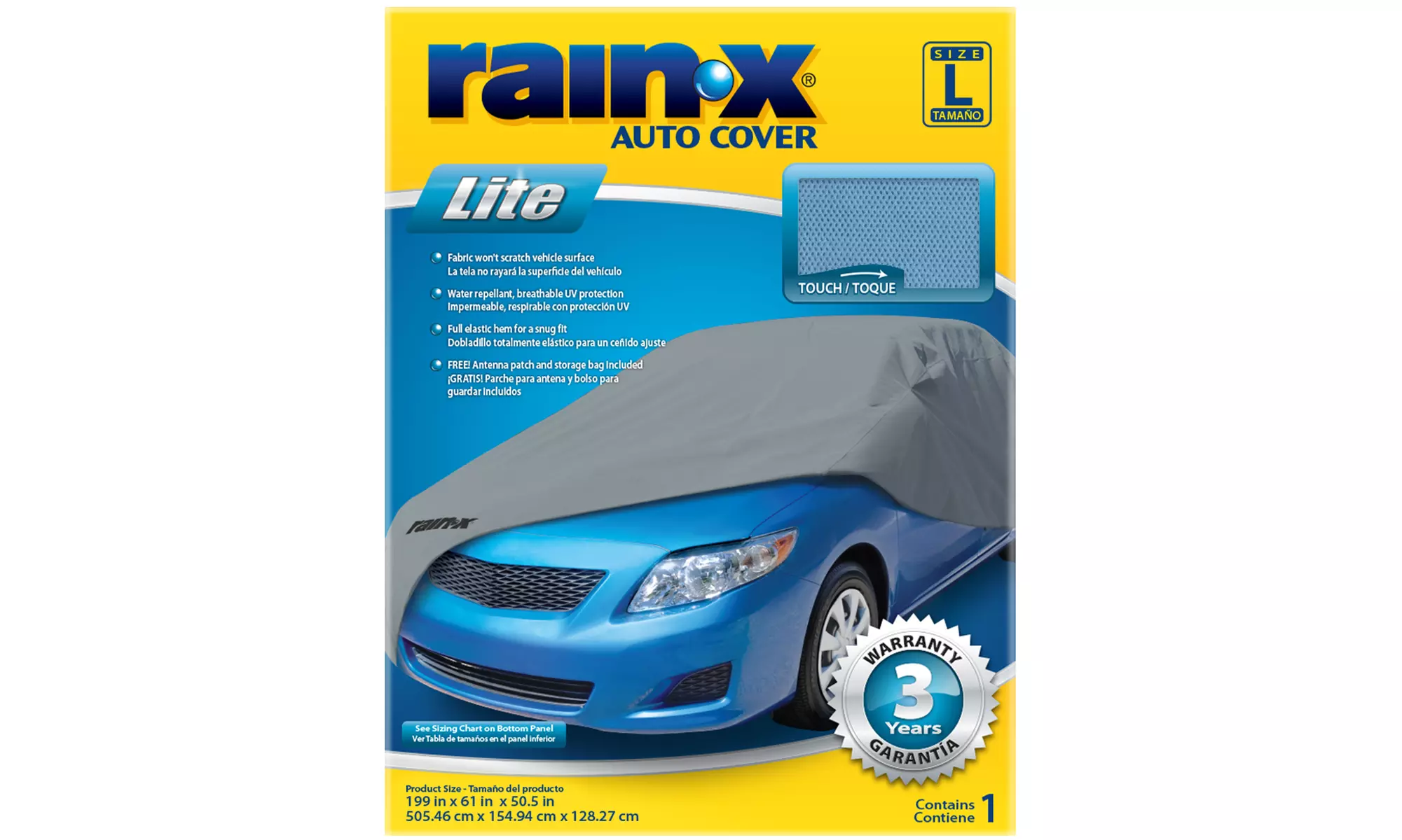 Rain-X Car, Truck, SUV or Motorcycle Covers (Assorted Sizes and Colors) - Primary Image