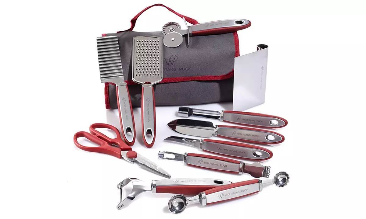 Wolfgang Puck Bistro Elite Prep and Garnish 12-piece Set - Refurbished - Second Medium