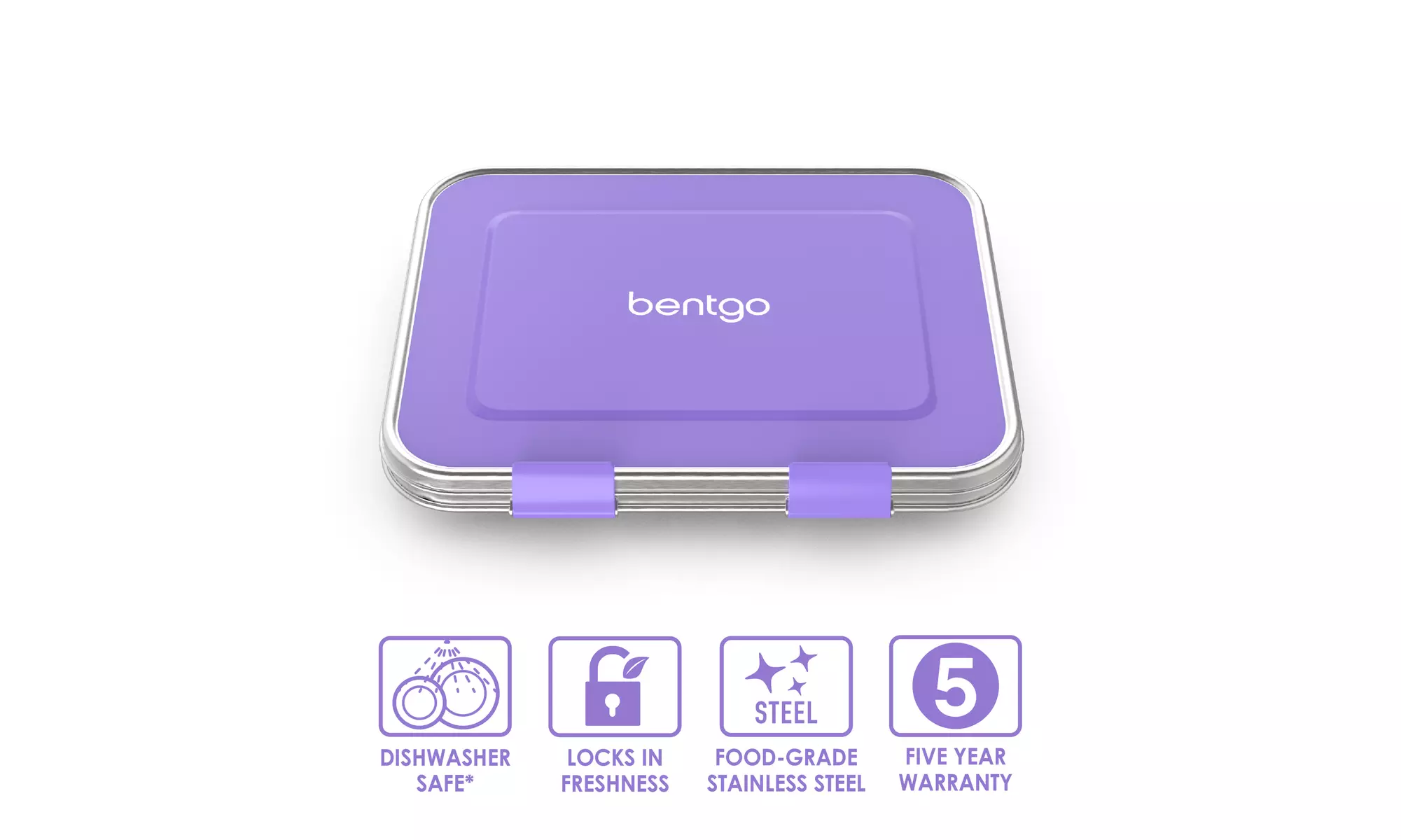 Bentgo Kids Stainless Steel Leak-Resistant Lunch Box