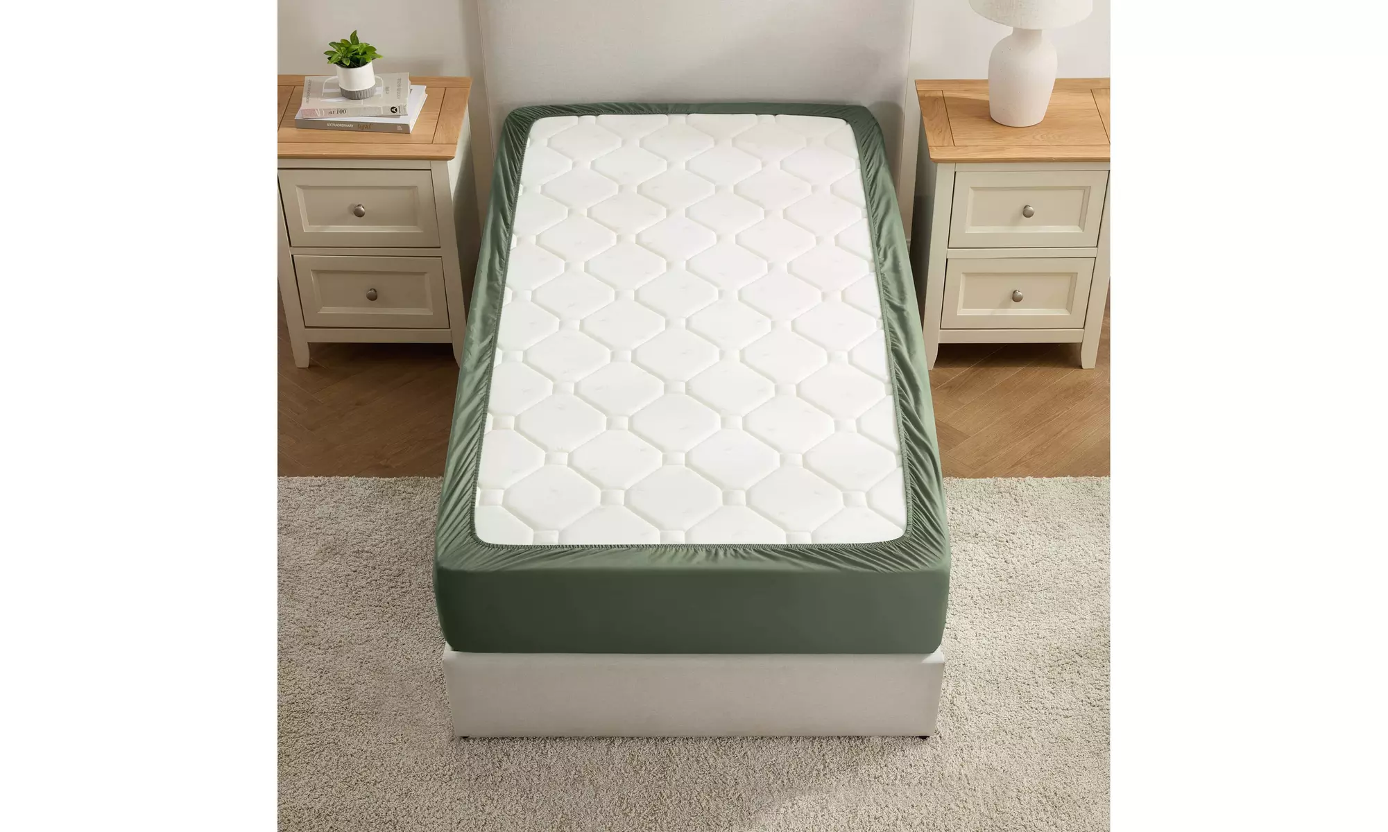 Nestl 5-7Pc Pinch Pleat  Bed in a Bag Set
