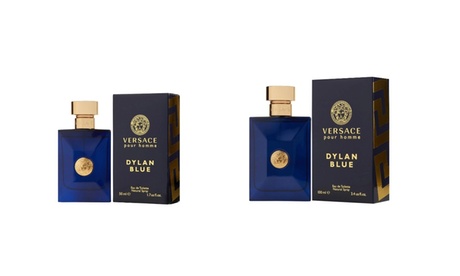 groupon Versace Dylan Blue 1.7 FL.OZ for Men Eau de Toilette Spray in rgb