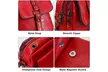 ItBelongs2U Women's Vintage Leather PU Shoulder Crossbody Phone Bag - Second Medium