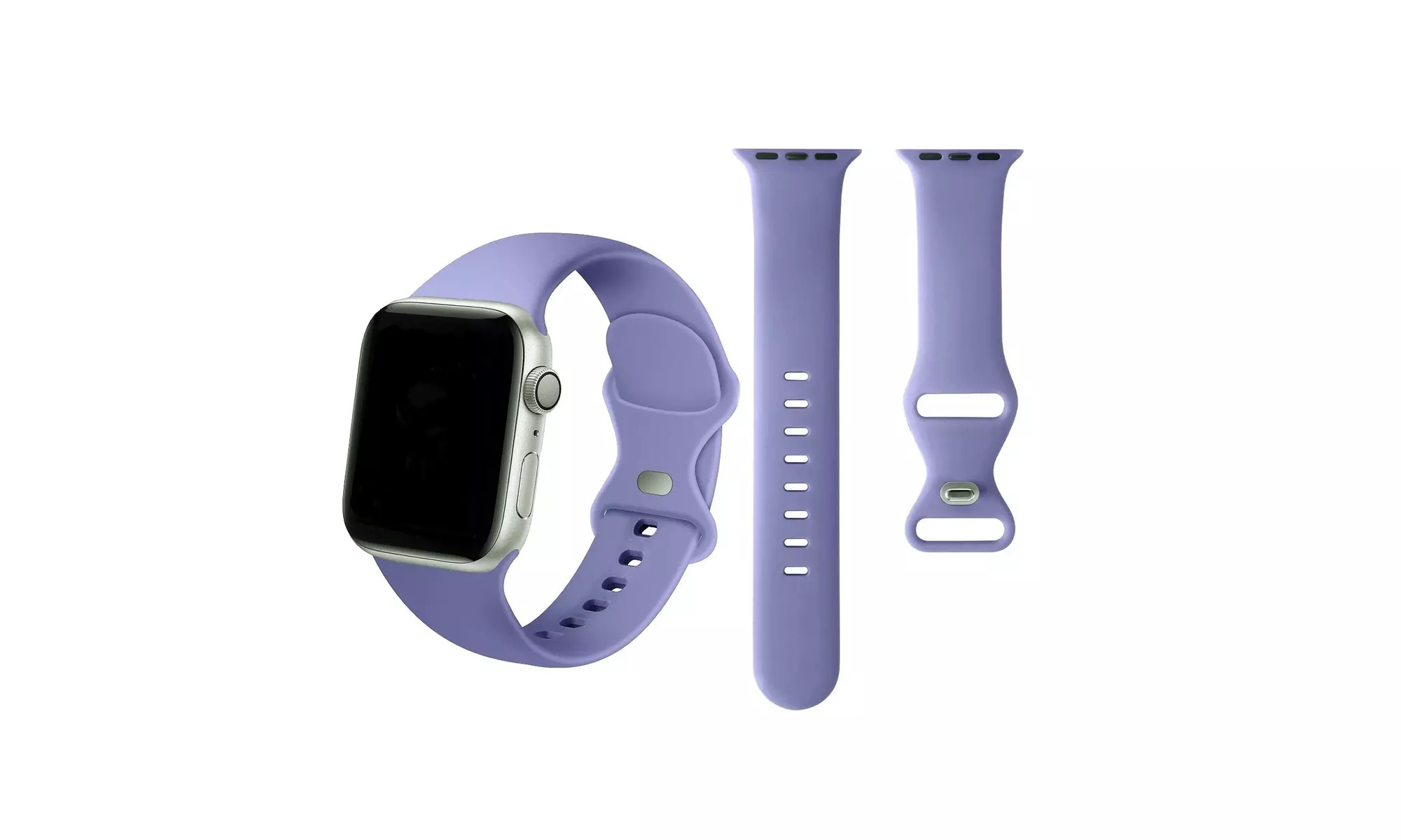 Silicone Sport Band for Apple iWatch 38/40/41mm 42/44/45mm Series 1-7