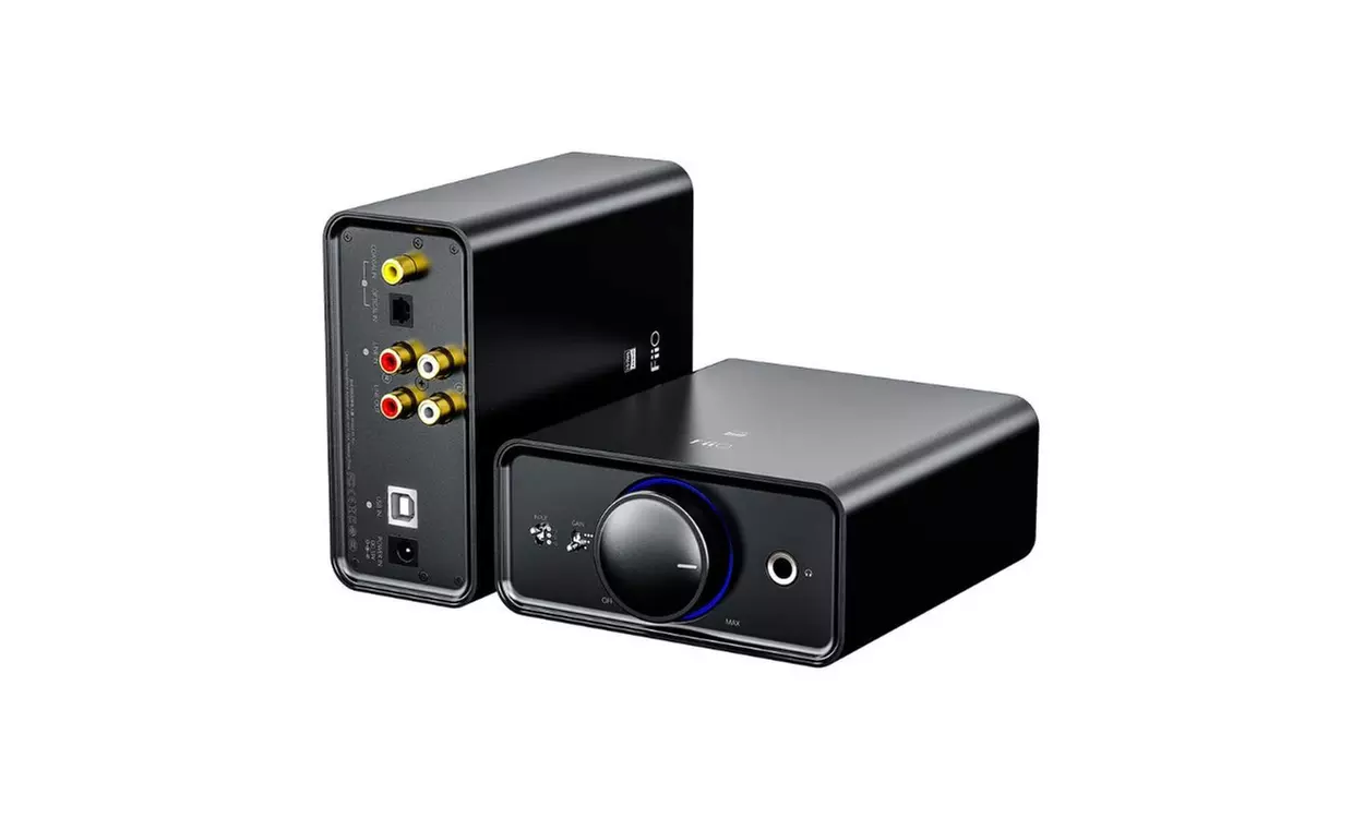 FiiO Desktop USB DAC and Headphone Amplifier (Black) - Primary Image