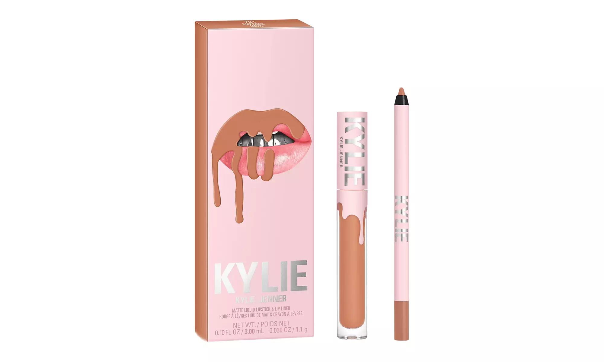 Kylie Cosmetics Matte Lip Kit - Liquid Lipstick, Lip Liner, & Lip Shine
