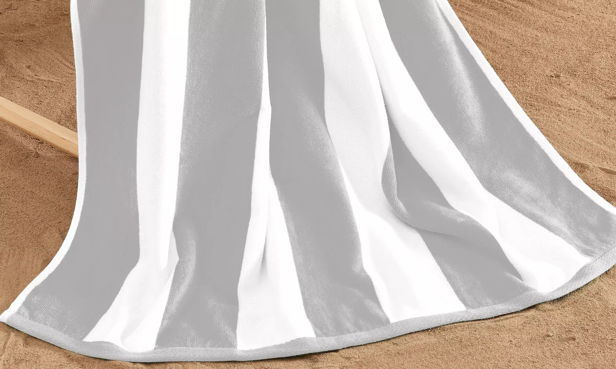 FreshFolds Four Pack Cotton Velour Beach Towels