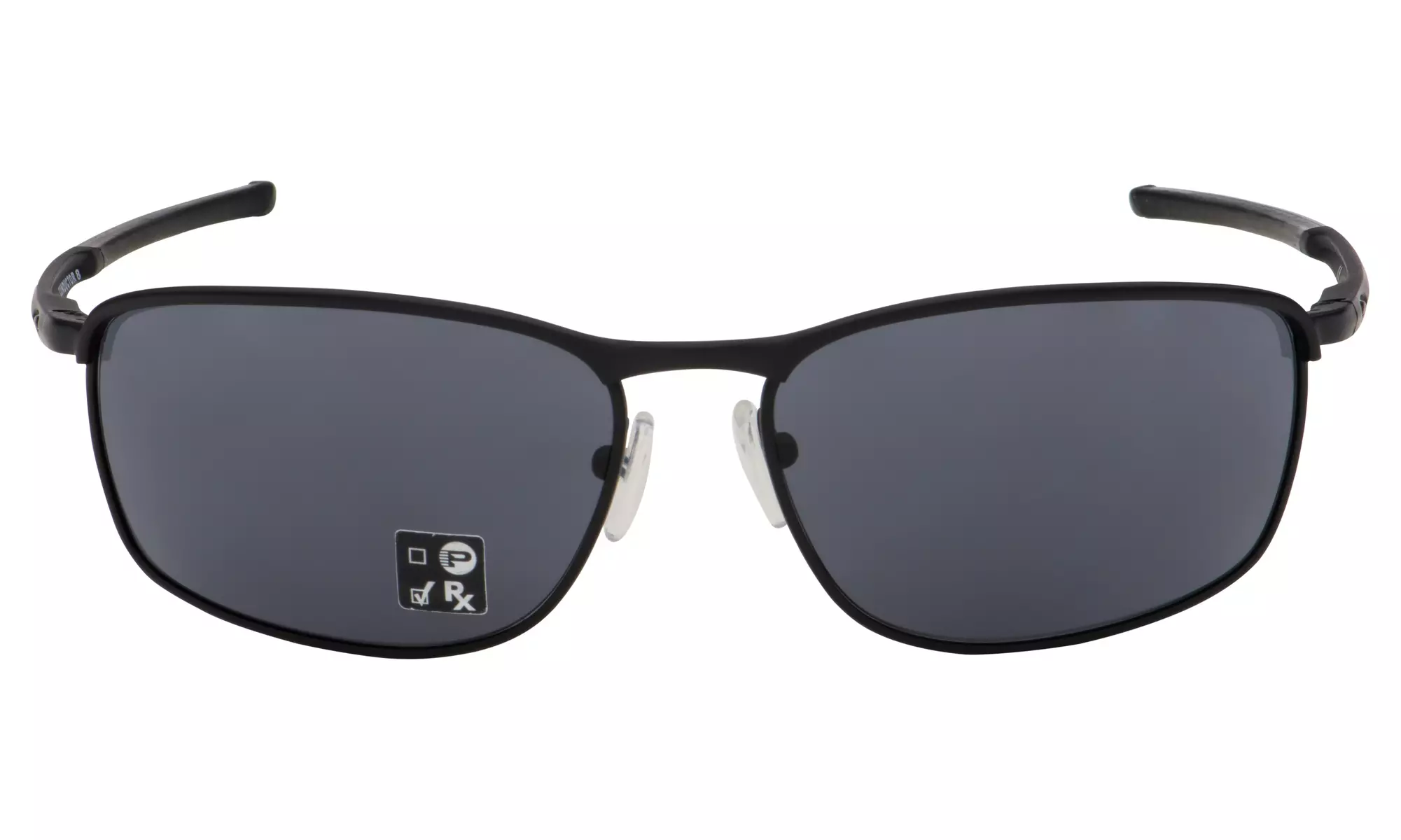 Oakley Conductor 8 Sunglasses OO4107-01 Matte Black  Grey Lens - Second Medium
