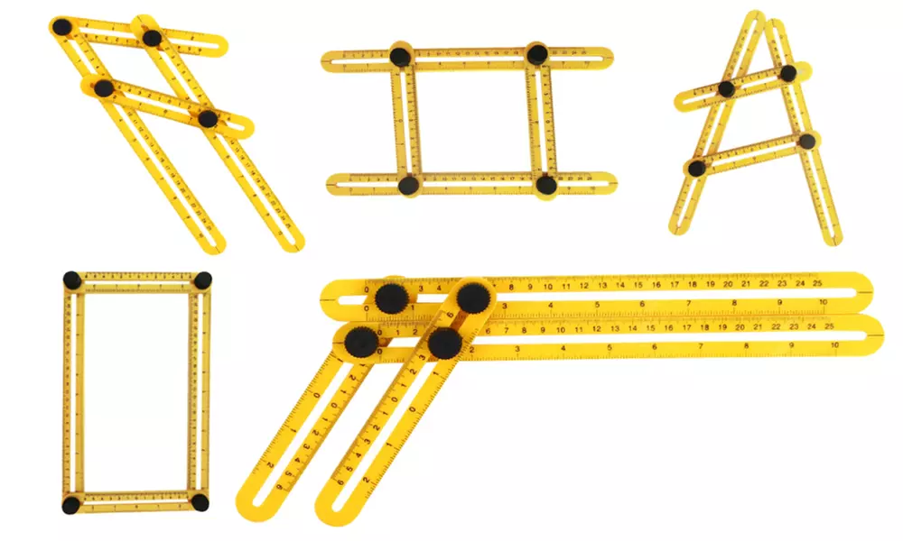 Multi Angle Ruler Template Tool - Primary Image