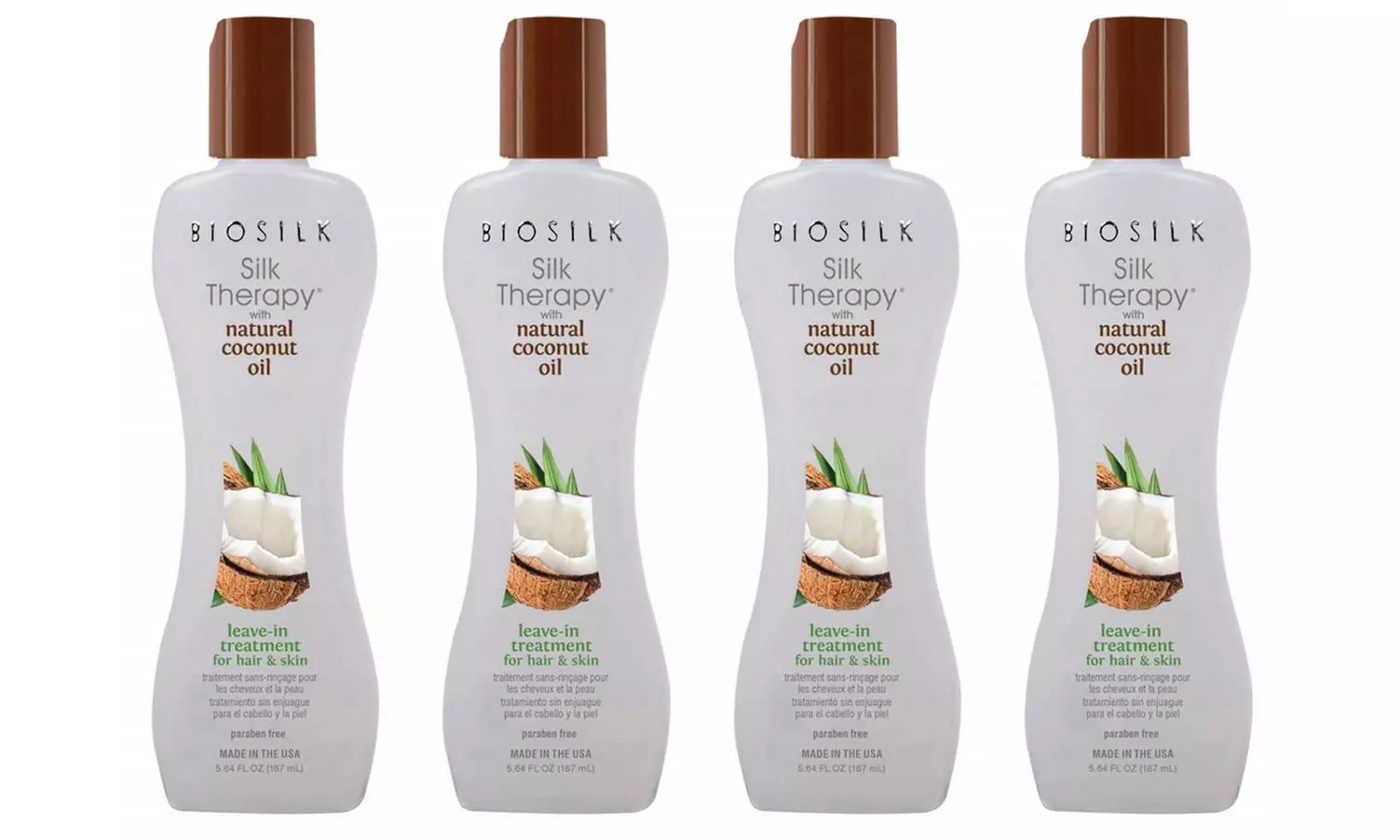 BIosilk Silk Therapy Coconut Leave in Treatment 5.64 oz - Primary Image