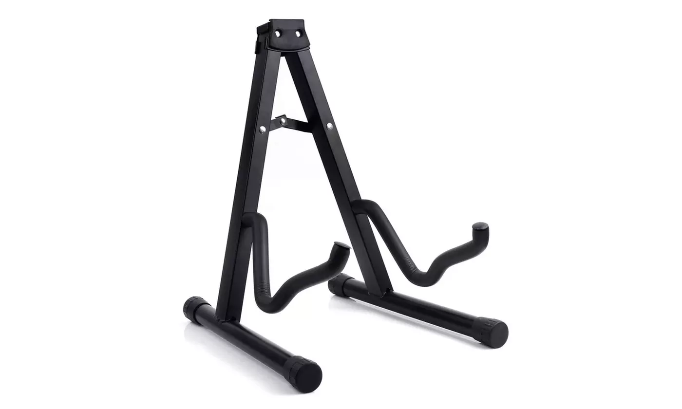 iMounTEK Foldable A-Shape Frame Guitar Stand - Acoustic, Electric, & Bass Guitar - Primary Image