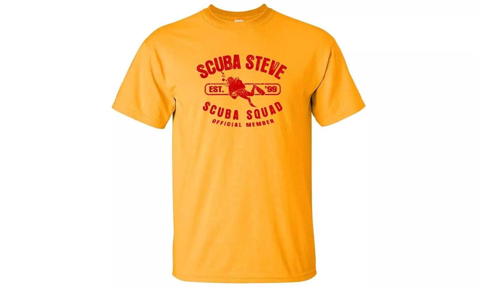 Scuba Steve Funny Big Daddy ADAM SANDLER diver MENS T-SHIRT - Primary Image