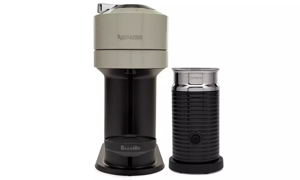 Nespresso Vertuo Next Coffee and Espresso Machine by Breville (Light Gray) - Primary Image
