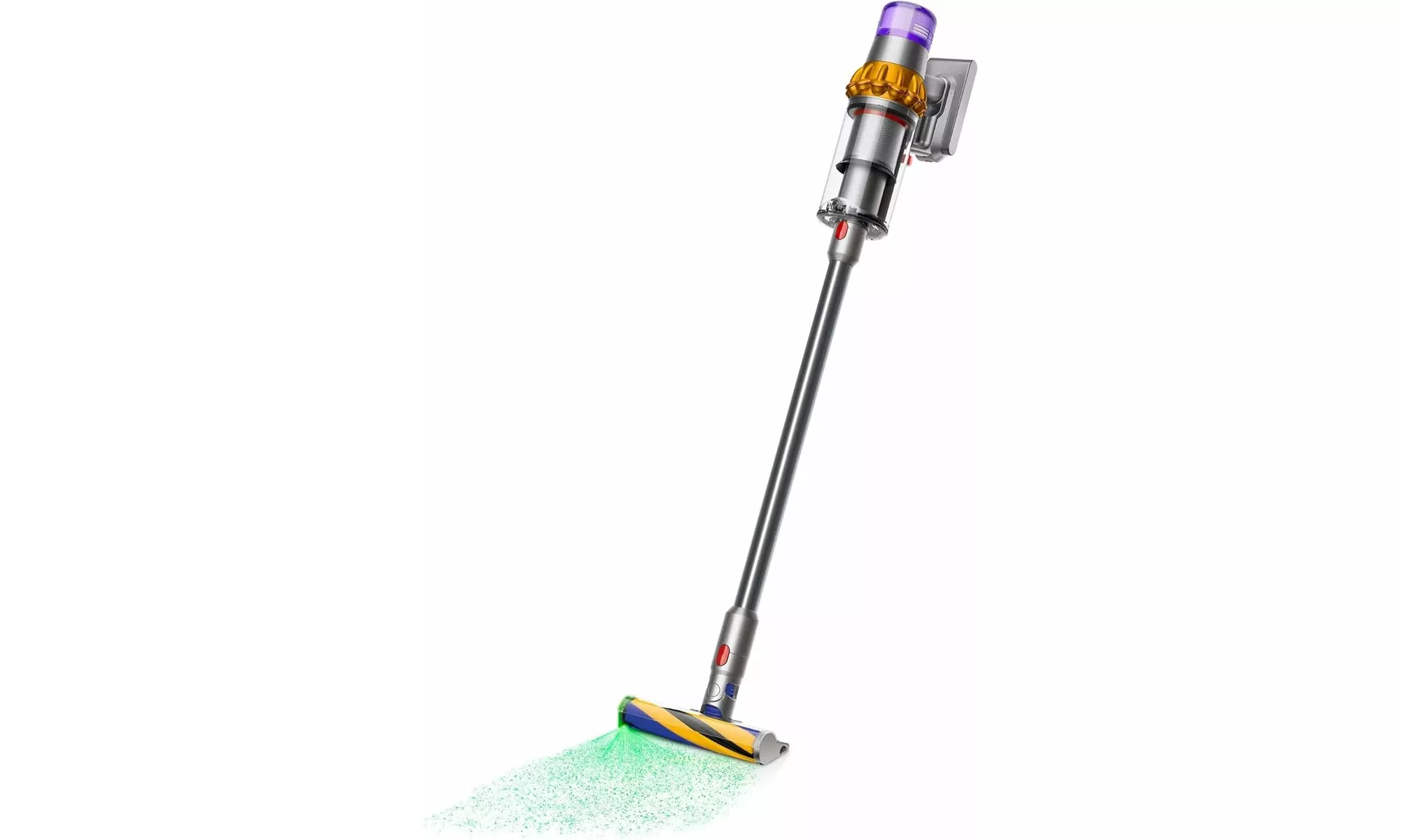  Dyson V15 Detect Cordless Vacuum Cleaner, Yellow/Nickel  - Primary Image