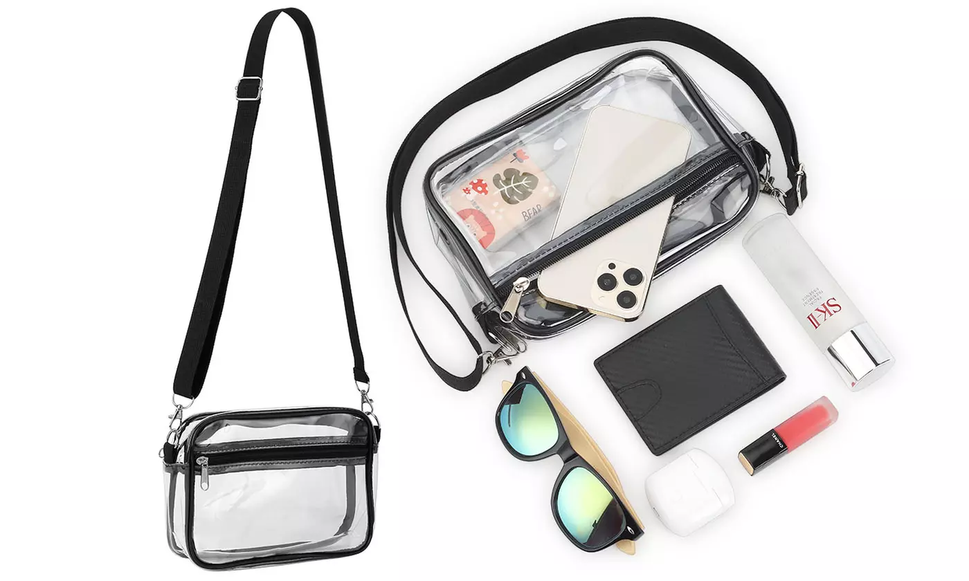 Stadium Approved Crossbody Clear Bag Concerts Messenger Bag