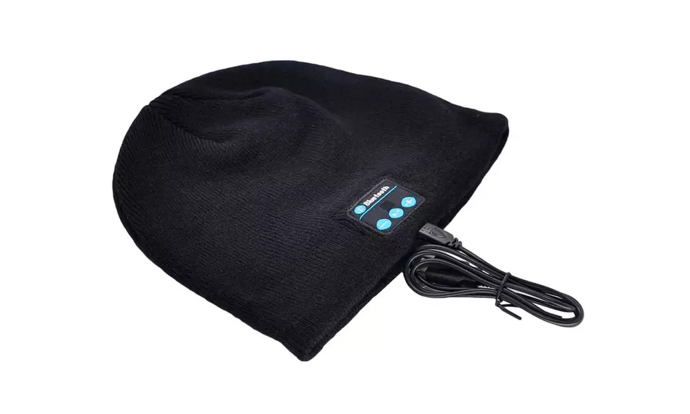 Wireless Bluetooth Beanie Hat with Built-in Headphones - Second Medium