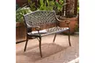 Eastwood Antique-Design Cast Aluminum Outdoor Bench - Second Medium