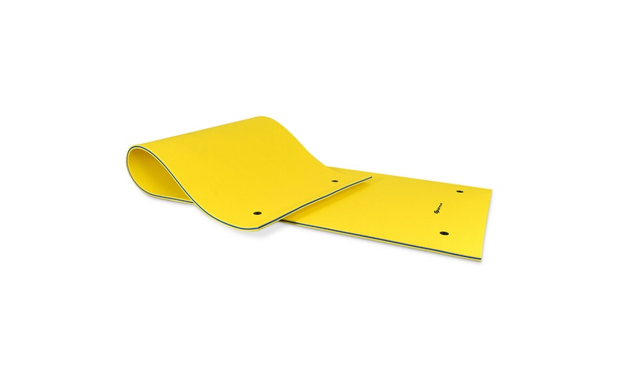 Up To 58% Off on Costway 3 Layer Floating Pad ... | Groupon Goods