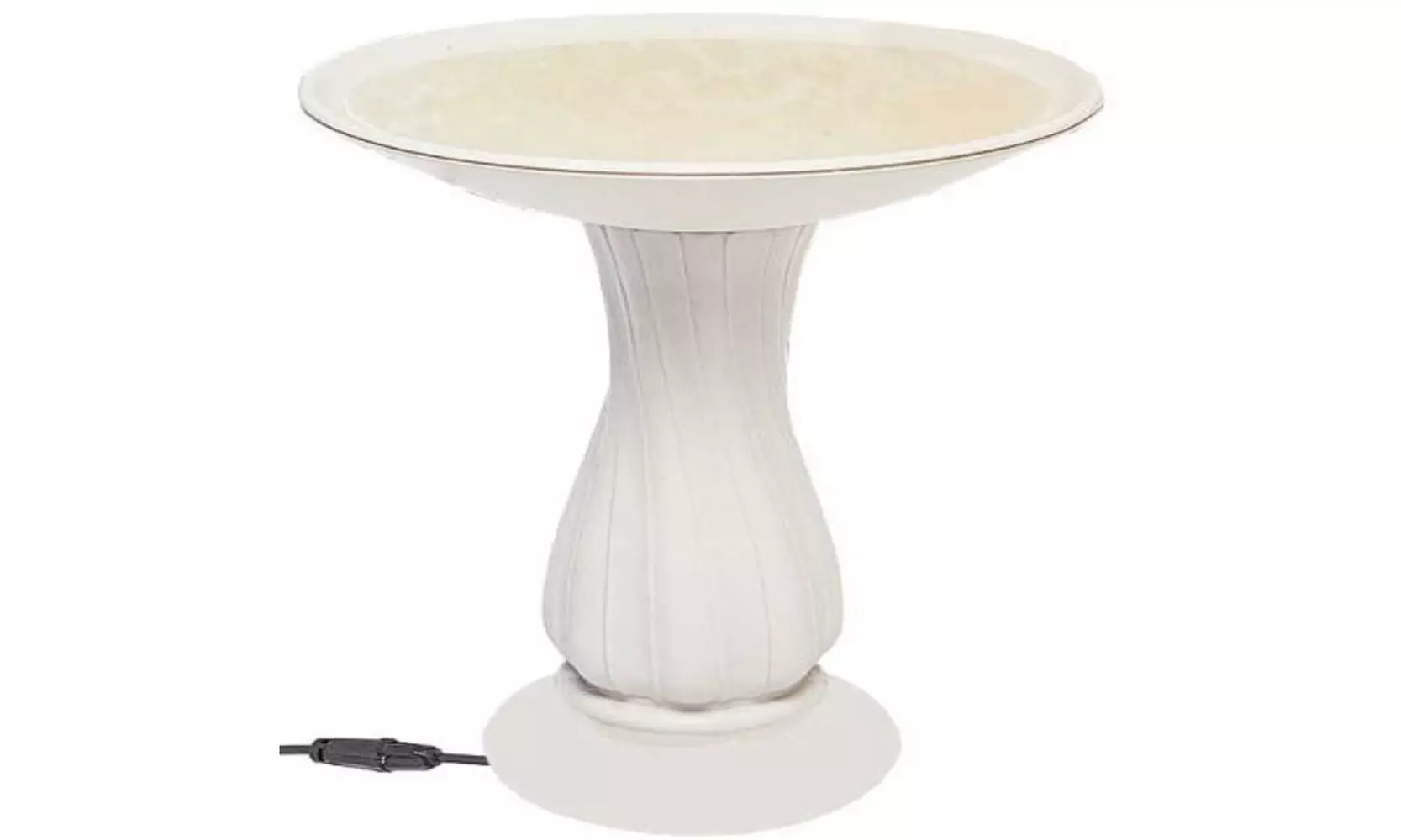 Api 20 Inch  Heated Birdbath On Pedestal - Primary Image