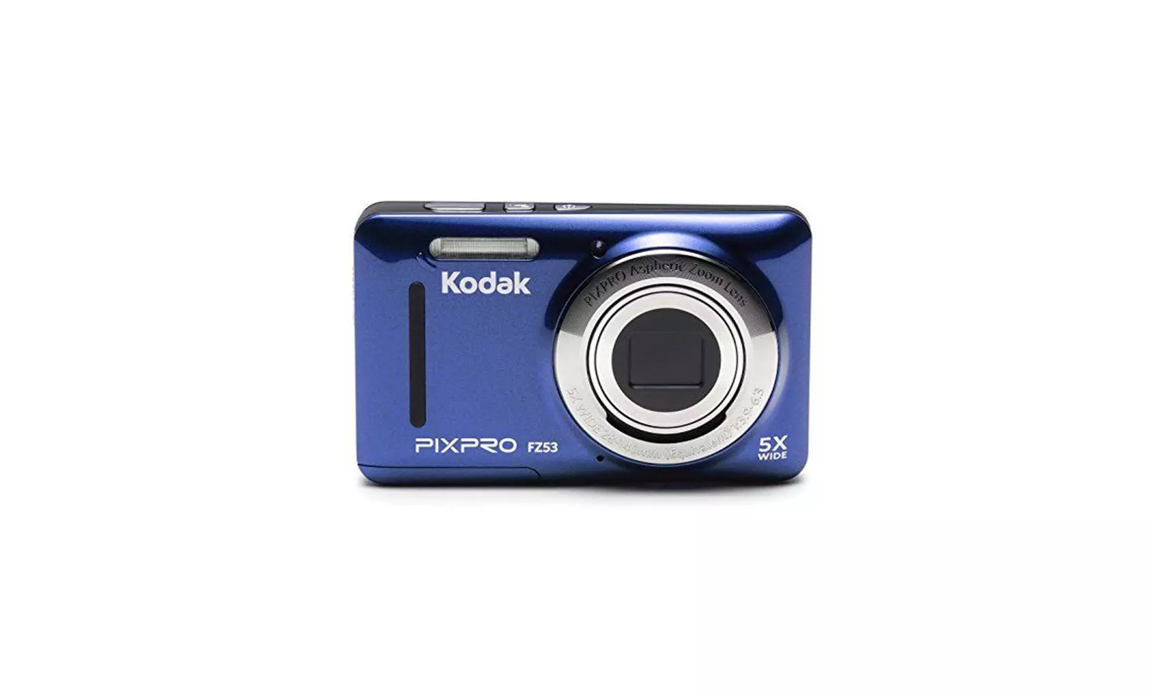 Kodak FZ53-BL Point and Shoot Digital Camera with 2.7" LCD, Blue - Second Medium