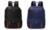 ELLE Luxe Journey 18L Twill and Vegan Leather Backpack