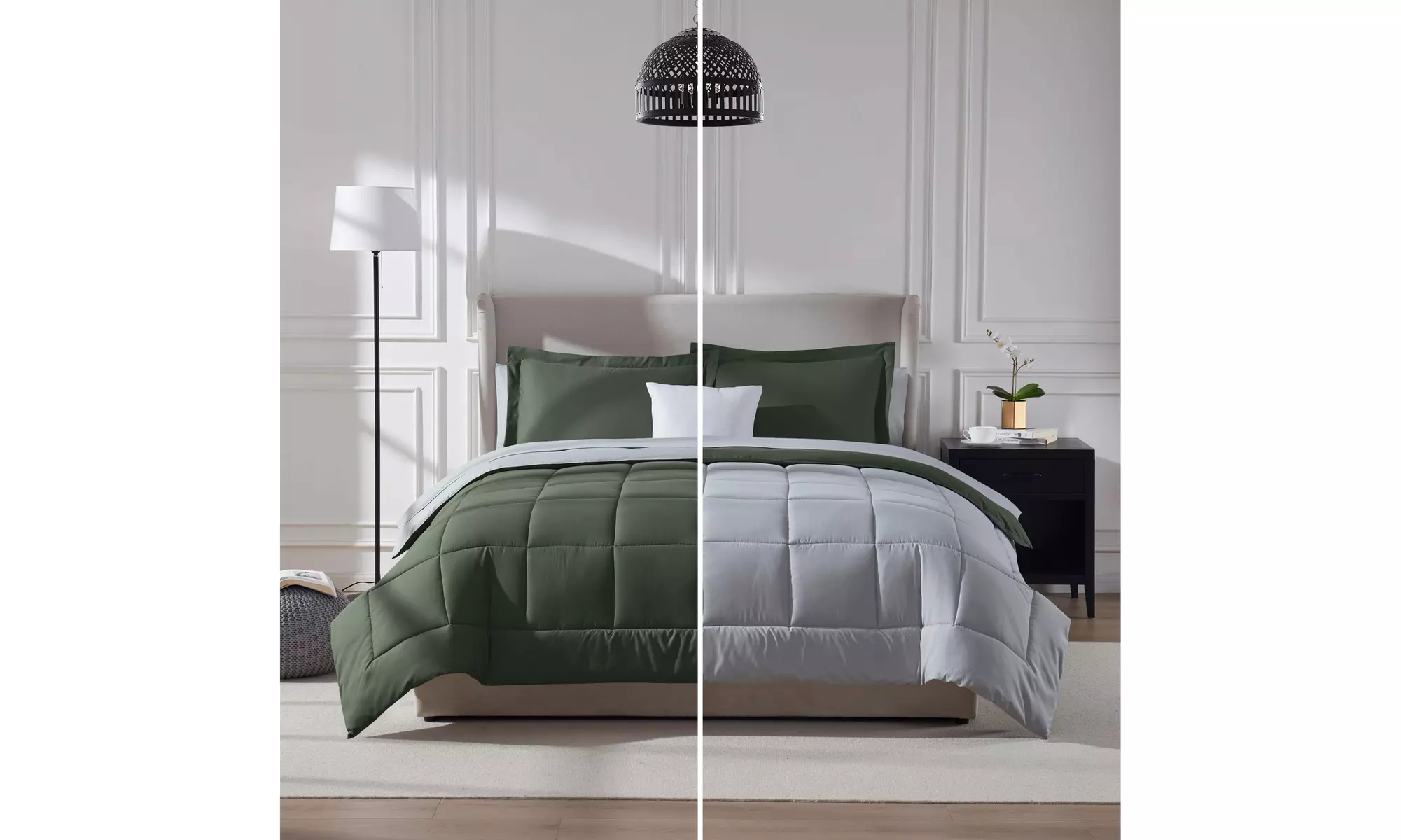 Nestl 7 Piece Reversible Bed in a Bag  