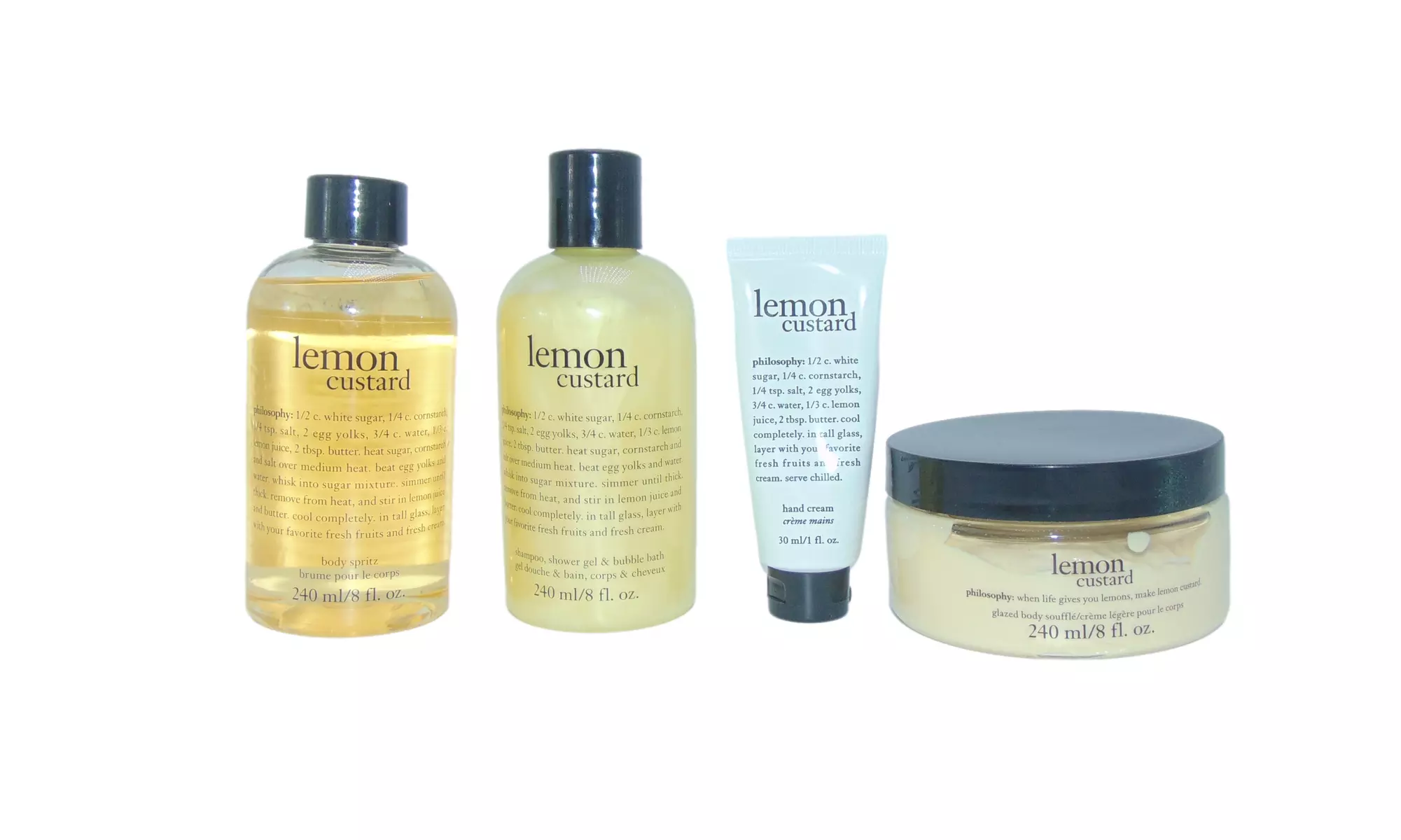 Set Philosophy Lemon Custard 4pc for Women - Primary Image