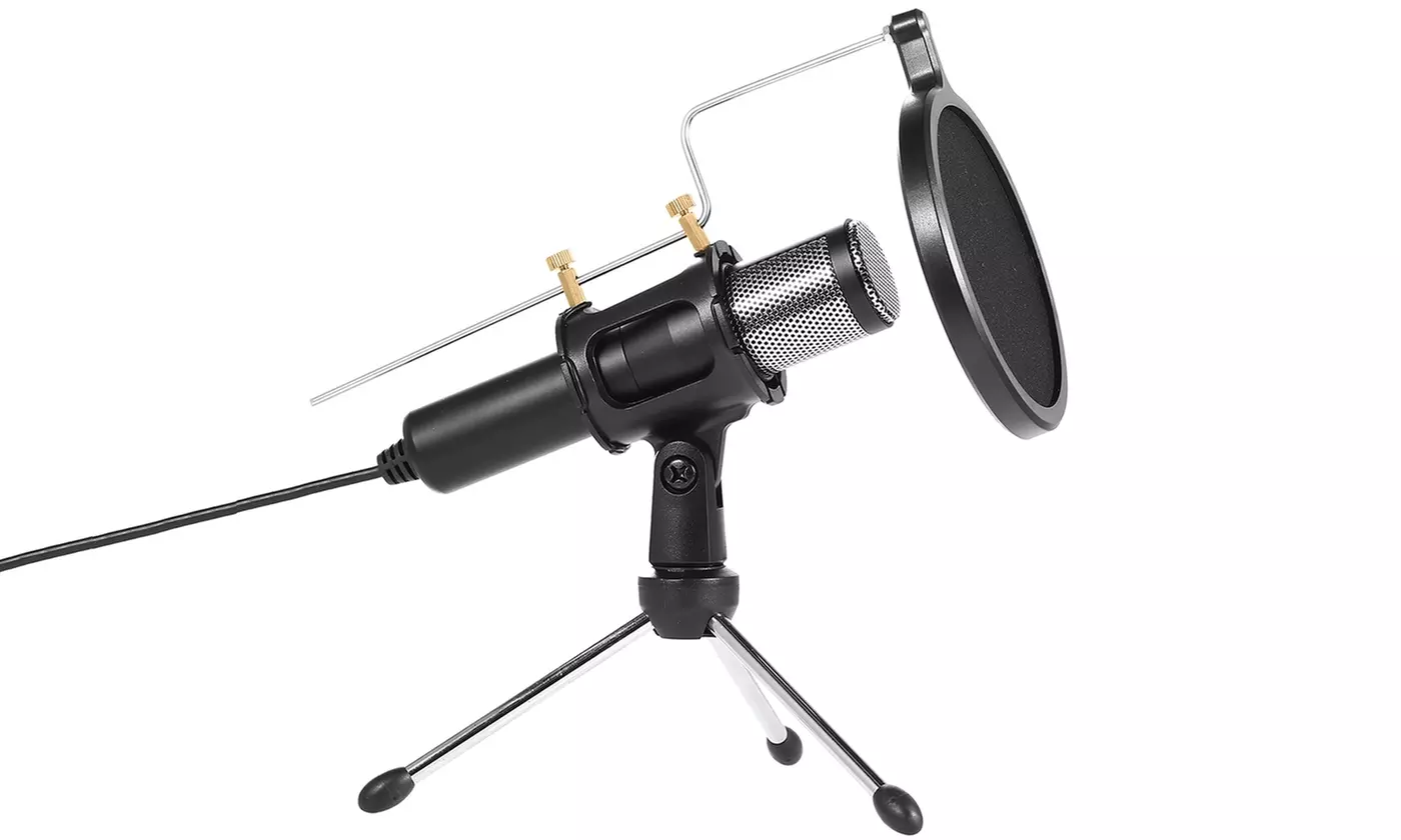 iMounTEK Condenser Microphone Studio Recording Cardioid Microphone with Tripod