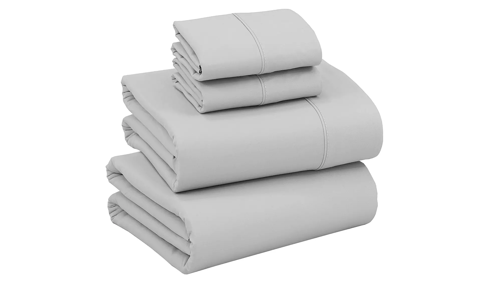 Ruvanti 1800 Series 4 Piece Microfiber Bed Sheet Set Soft Deep Pocket Sheet