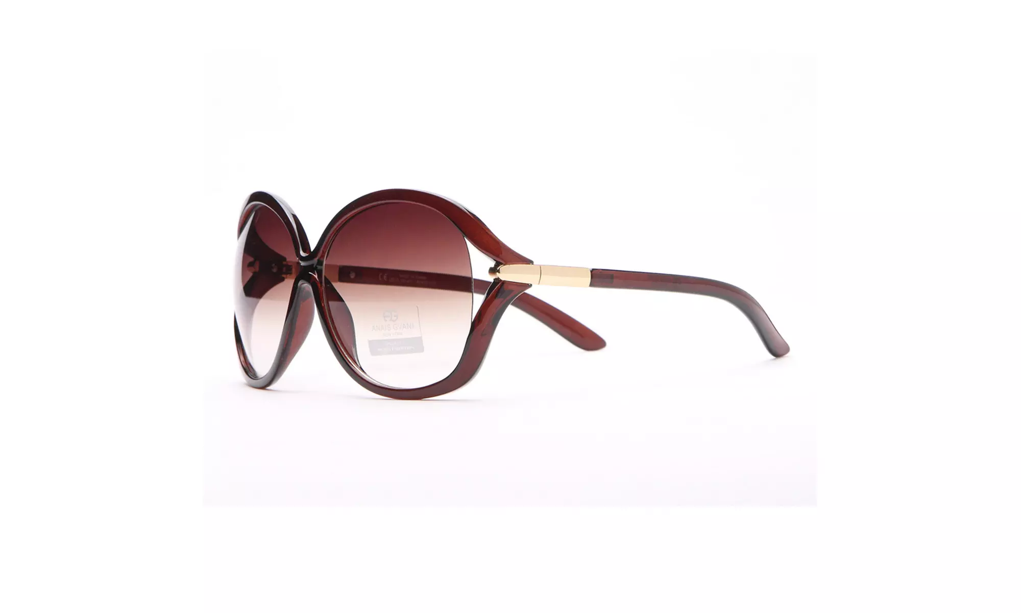 MMK collection By Anais Gvani Classic Round Frame Sunglasses 100% UV protection