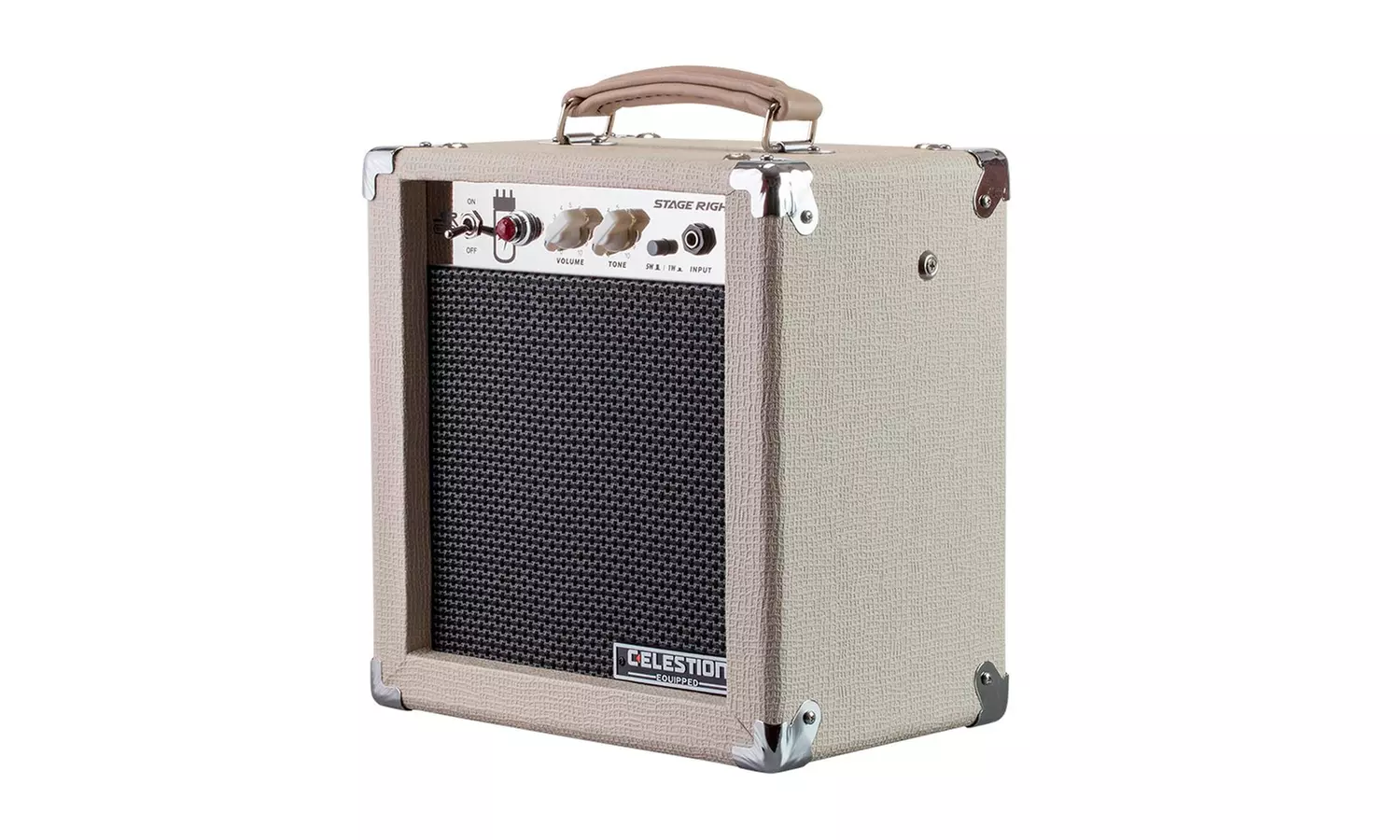 Monoprice 5-Watt, 1x8 Guitar Combo Tube Amplifier with Celestion Speaker - Primary Image