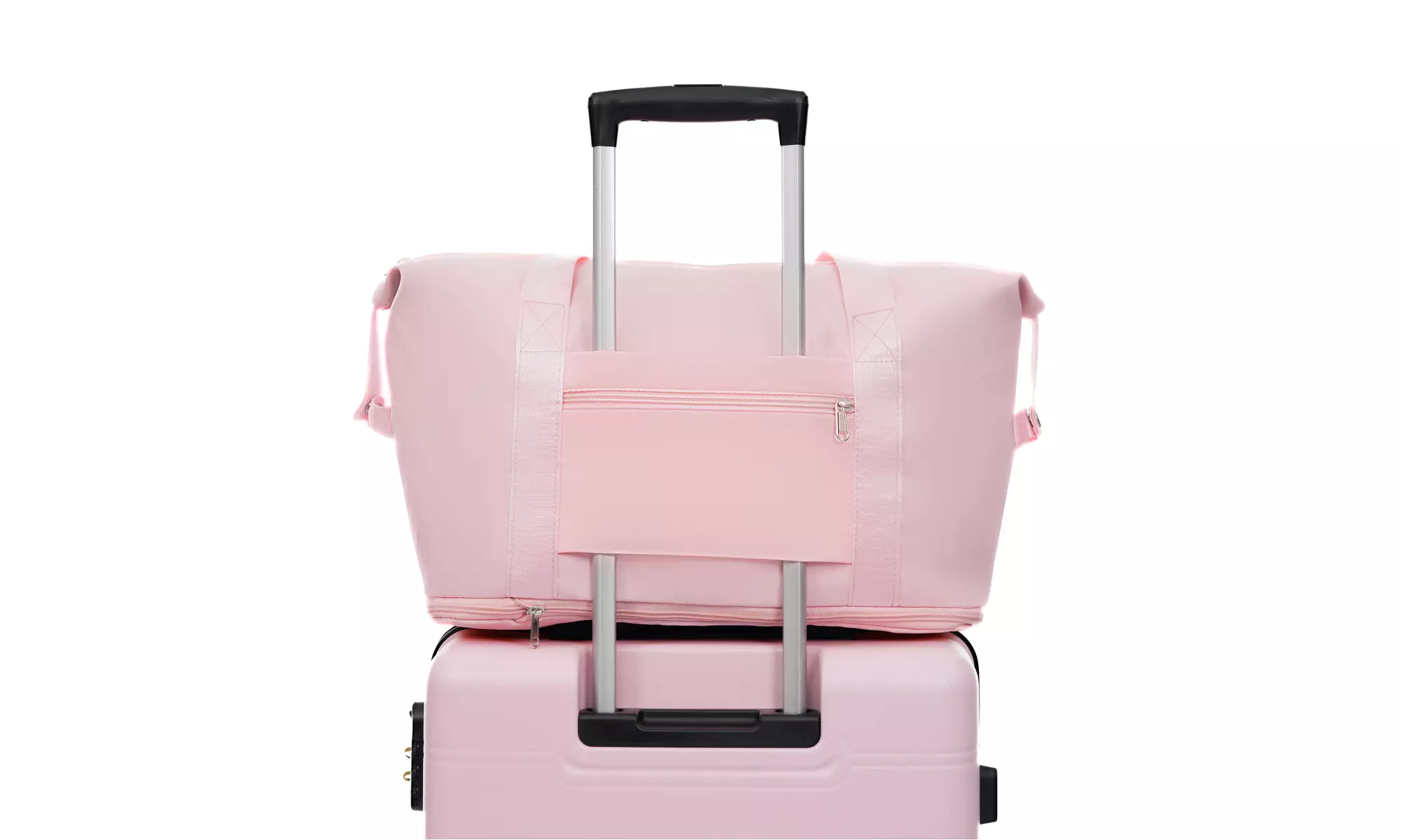 Six-Piece Luggage Set with Expandable Suitcases