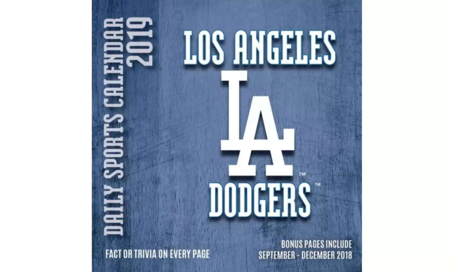 Los Angeles Dodgers Desk Calendar - Primary Image