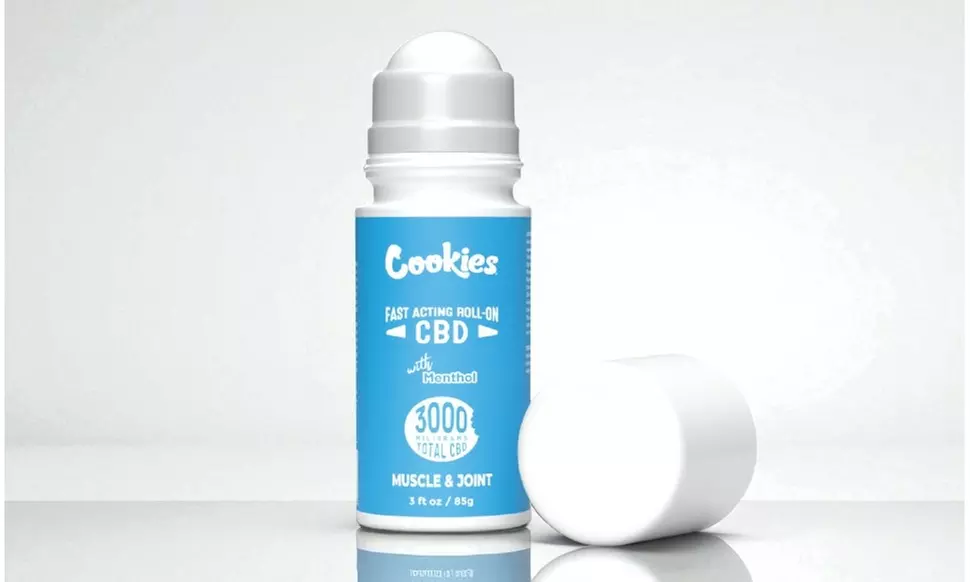 Cookies CBD 2oz Roll-On Cream with Menthol 3000mg - Primary Image