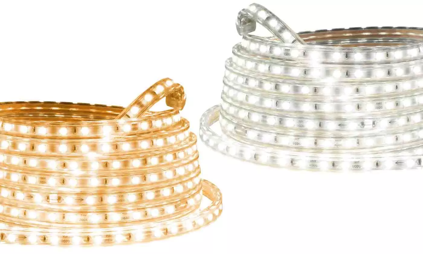 iMounTEK 110V 2500LM 60-LED Flexiable Strip Light Dimmable SMD 5050 Rope Light - Primary Image
