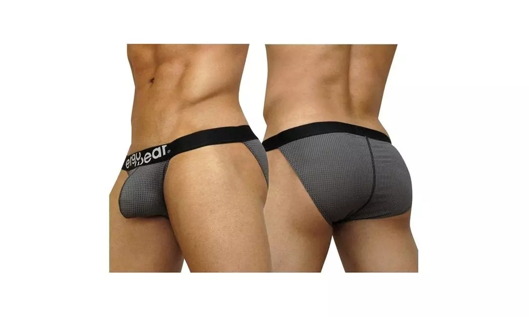 ErgoWear Mens 2015-1 EW0131 Max Mesh Bikini Gray - Medium - Primary Image