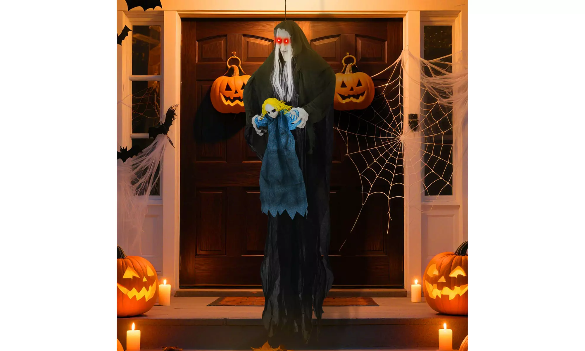 Animated Halloween Decorations: Bring Your Yard to Life by Costway