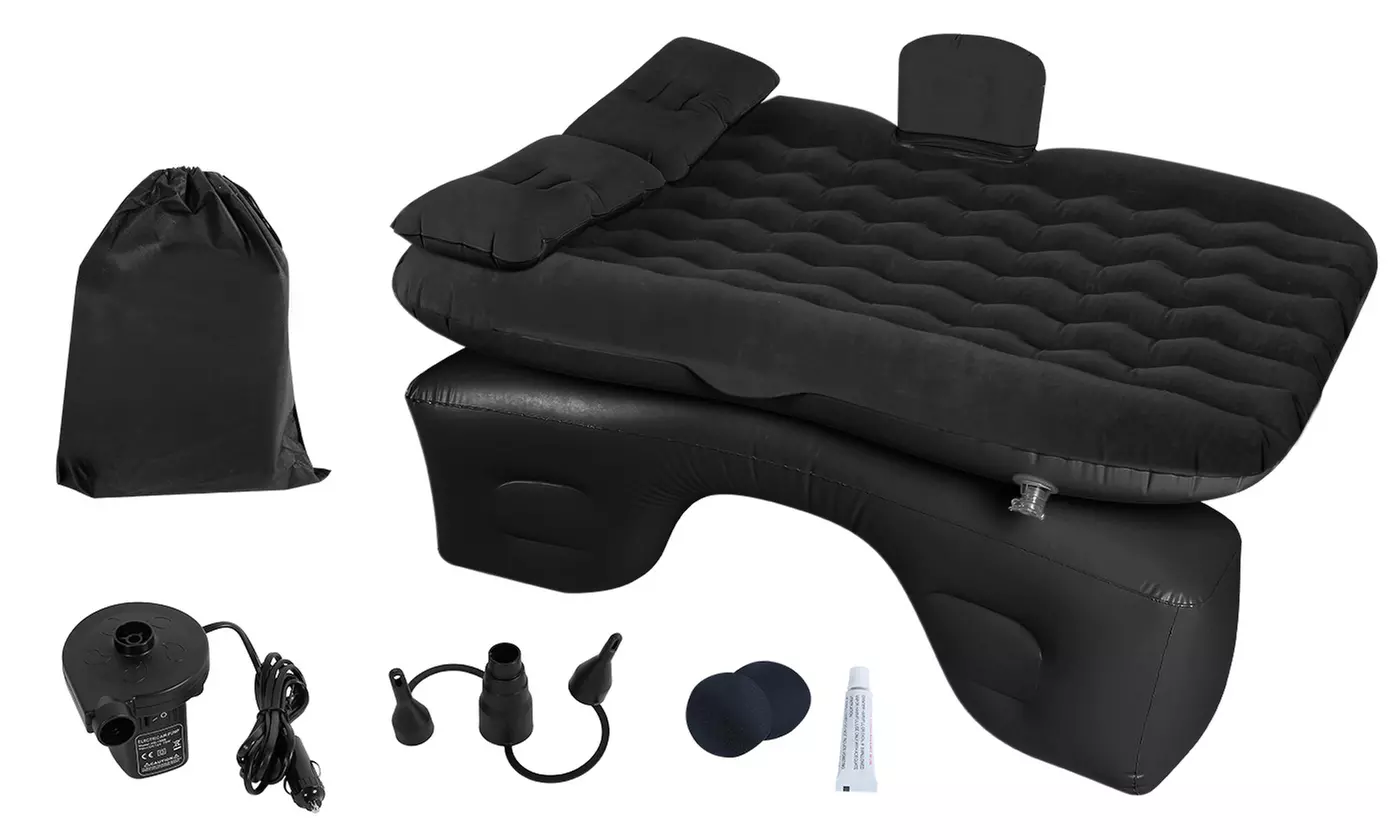 LakeForest Car Air Mattress Inflatable Travel Bed Portable Cushion for Camping