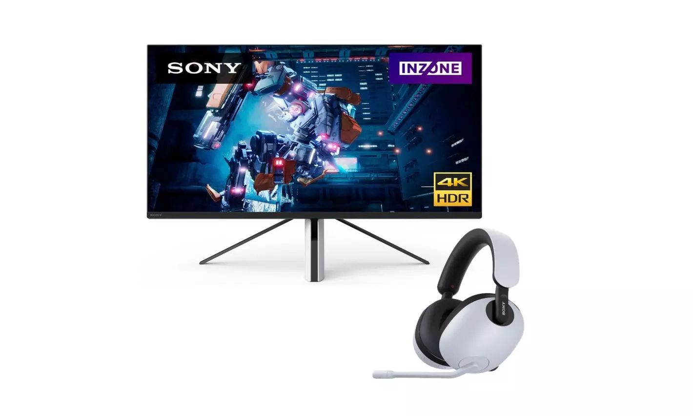 Sony 27 INZONE M9 4K HDR 144Hz Gaming Monitor (SDM-U27M90) Bundle with Headset - Primary Image