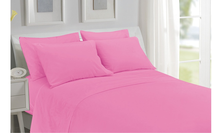 Up To 85% Off on Microfiber Sheets - 6pc Set i... | Groupon Goods