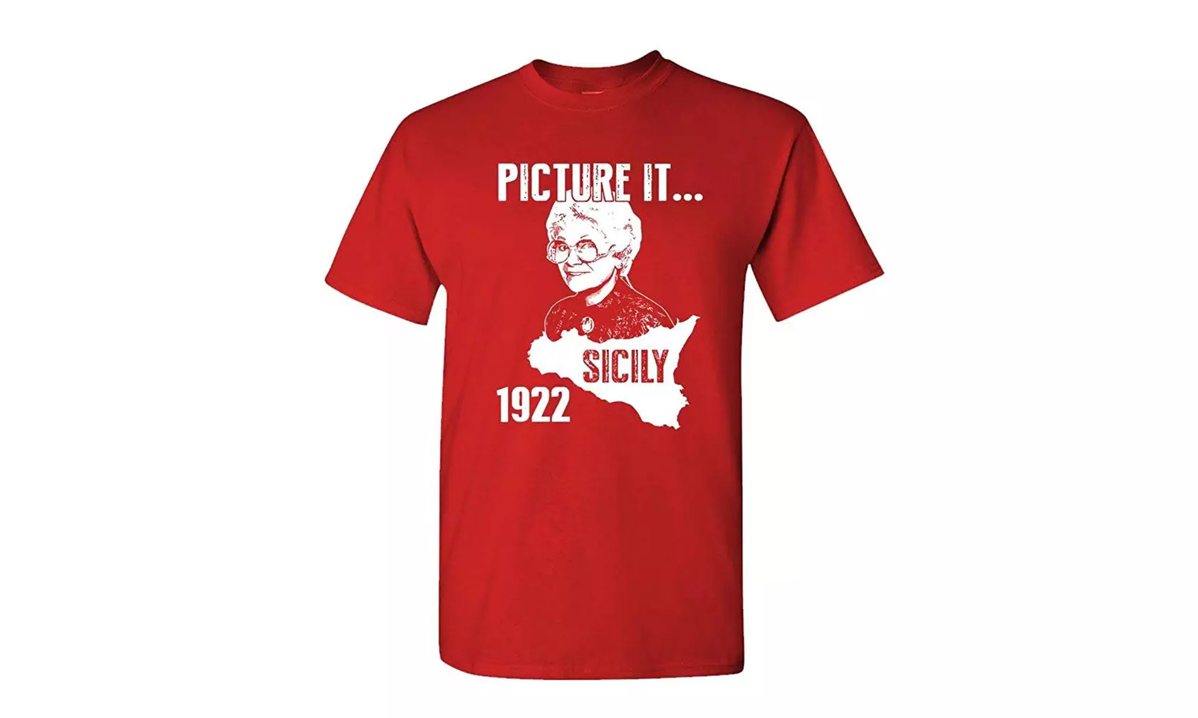 Picture IT - Sicily 1922 Golden Girls Funny - Mens Cotton T-Shirt - Second Medium