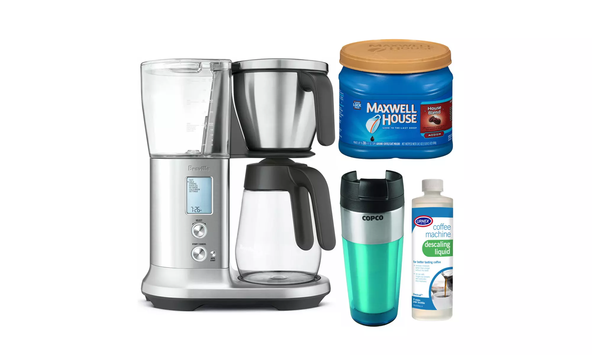 Breville BDC400 Precision Brewer Coffee Maker with Glass Carafe Bundle - Primary Image